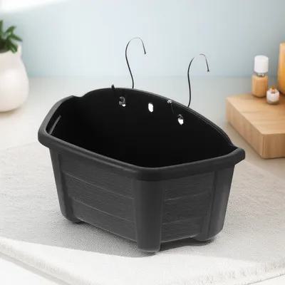 Vertical Wall Planter - Wall Mounted Semicircle Flower Pot Durable
