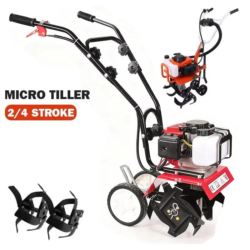 Gardening Tools Brands - Petrol Mini Cultivator Electric Walk Behind