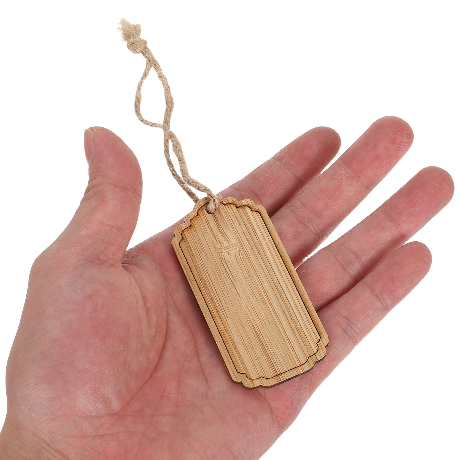 Garden Label Marker - 20Pcs Bamboo Plant Markers Hanging Tags