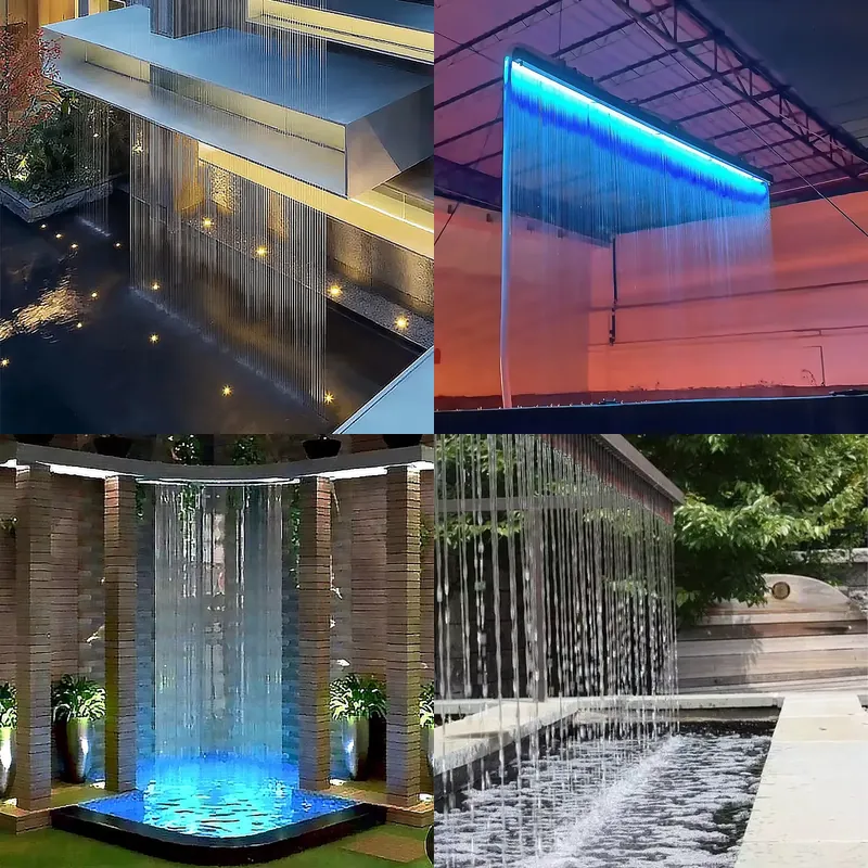 Gardening Tools Unique - Unique Design Water Curtain Wall Decoration