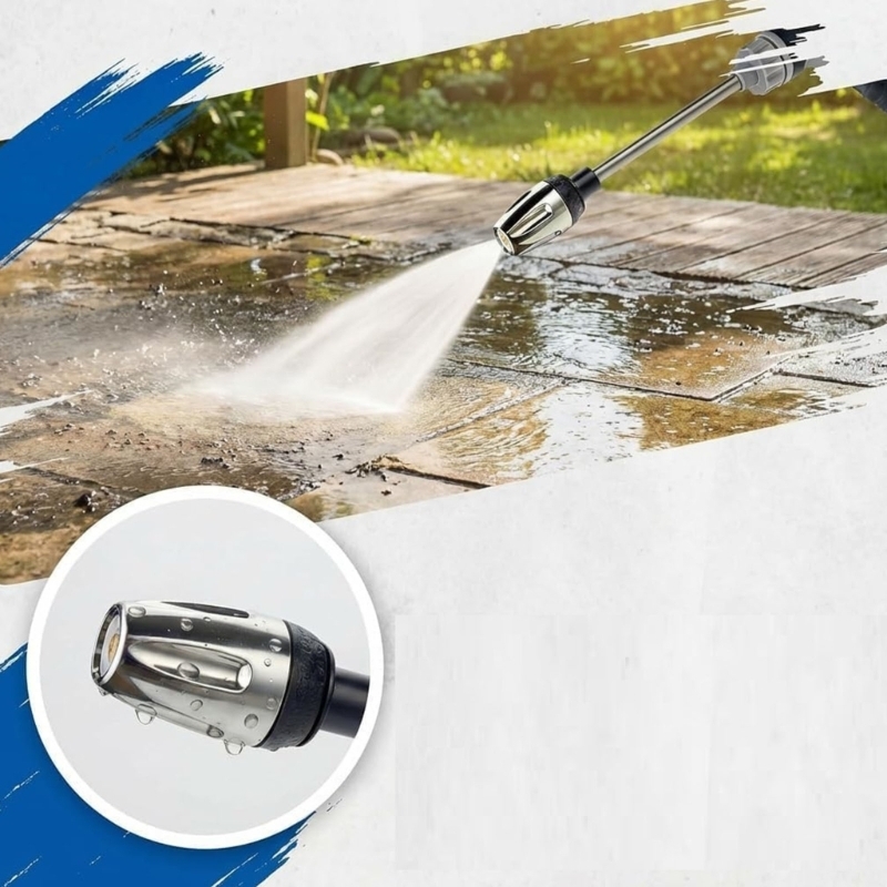 Gardena Hose Comfort - M76E Powerful Pressure Washer Attachment Suitable