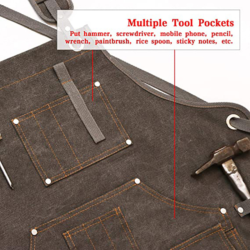 Modern simple thickened canvas - Gardening Tools Logo review and price