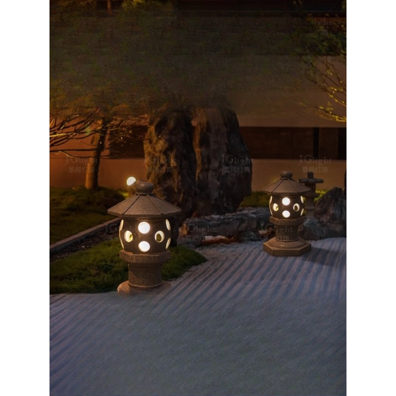 Outdoor Chinese stone lantern  - Gardening Hand Tools B&Q review and price