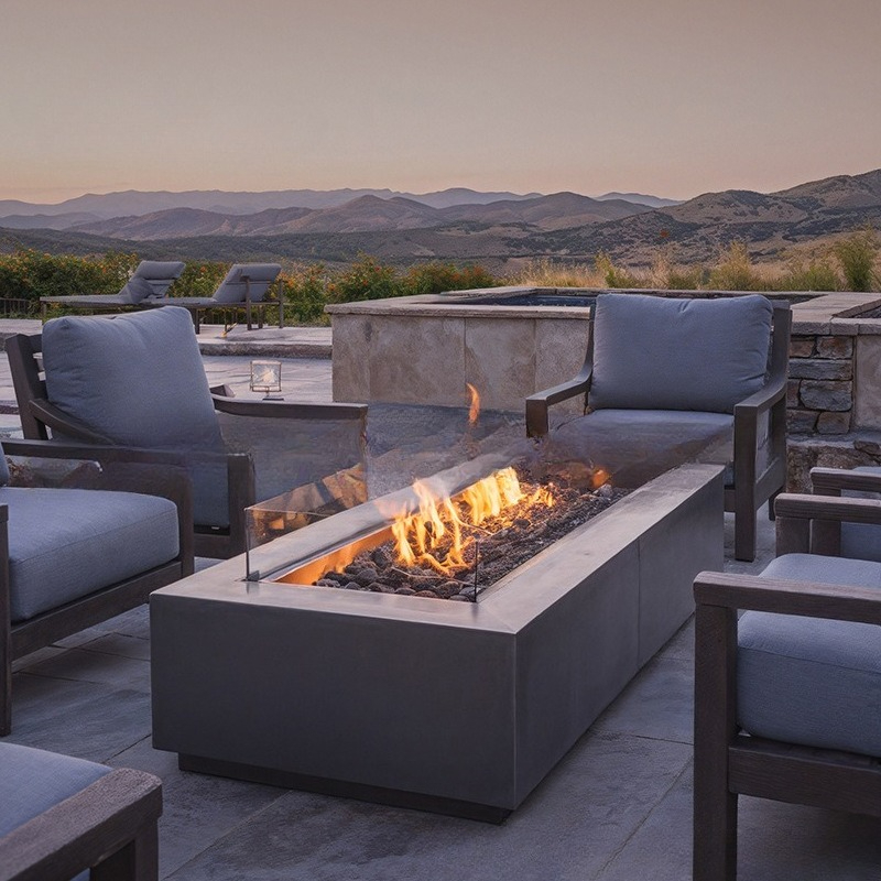 Outdoor Fireplace Real Fire Ga - Gardening Hand Tools B&Q review and price