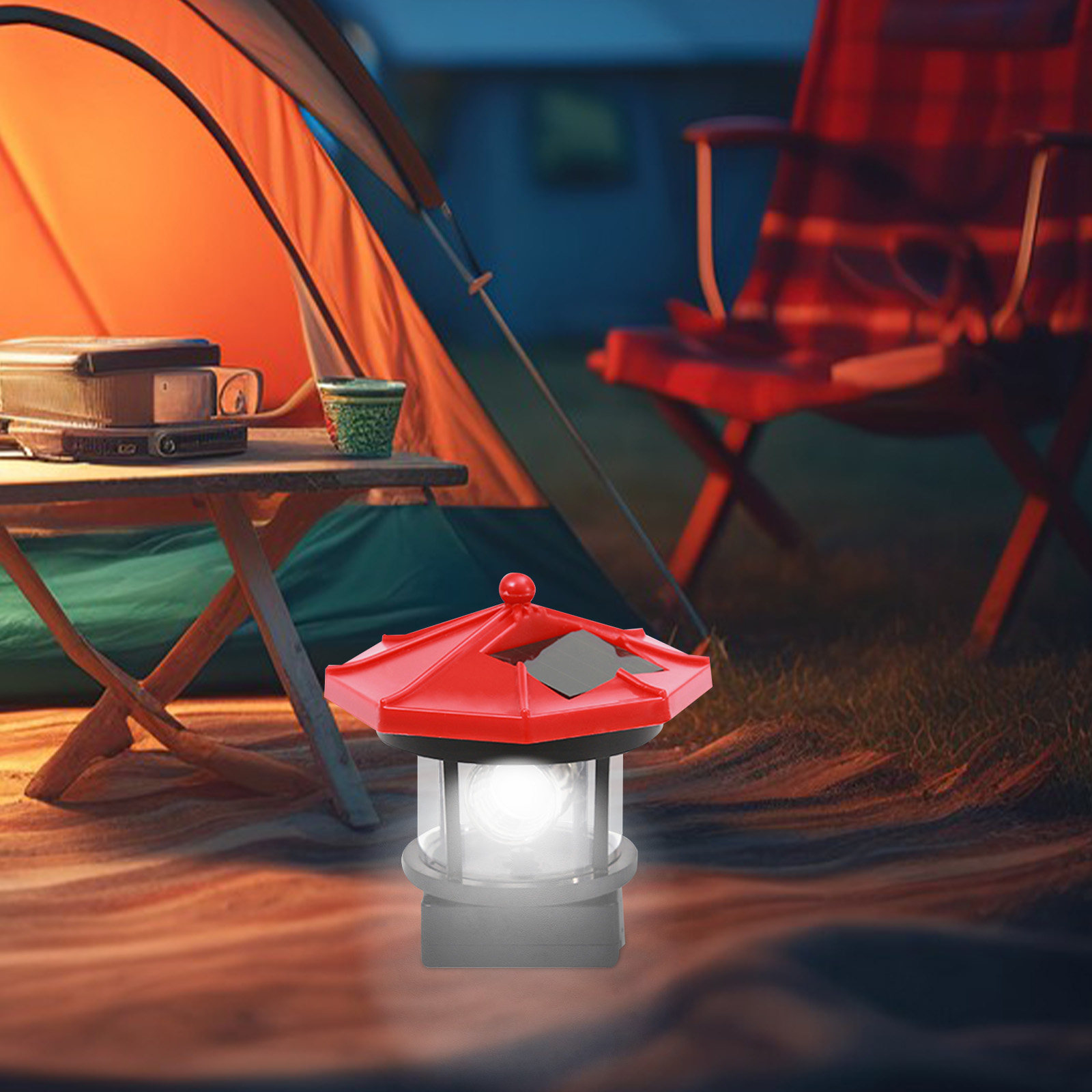 Solar LED Lighthouse Yard Ligh - Gardening Tools Unique review and price