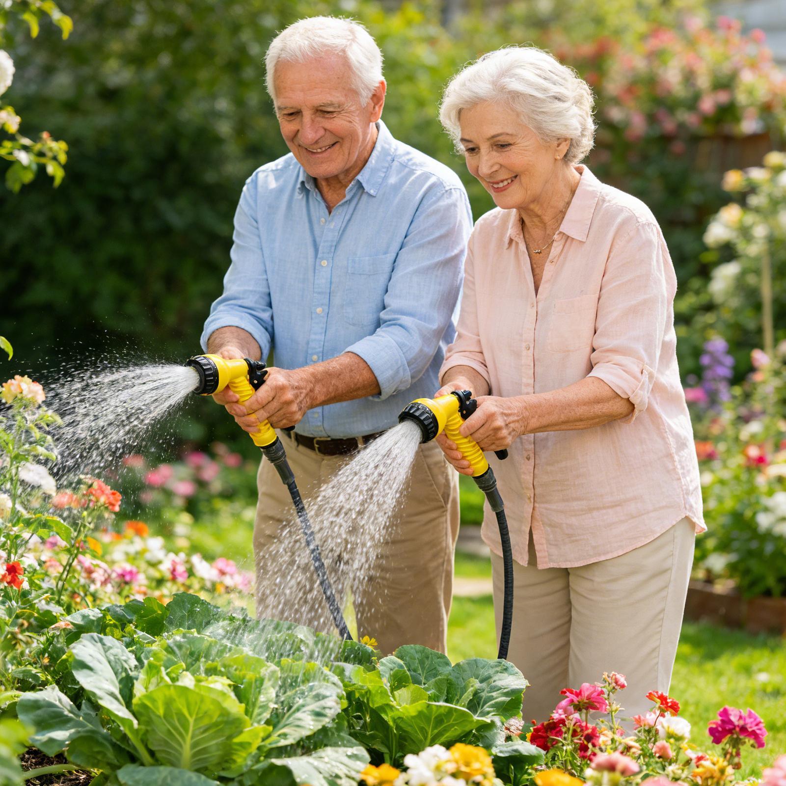 Spray Nozzles For Garden Hose  - Gardena Hose Comfort review and price