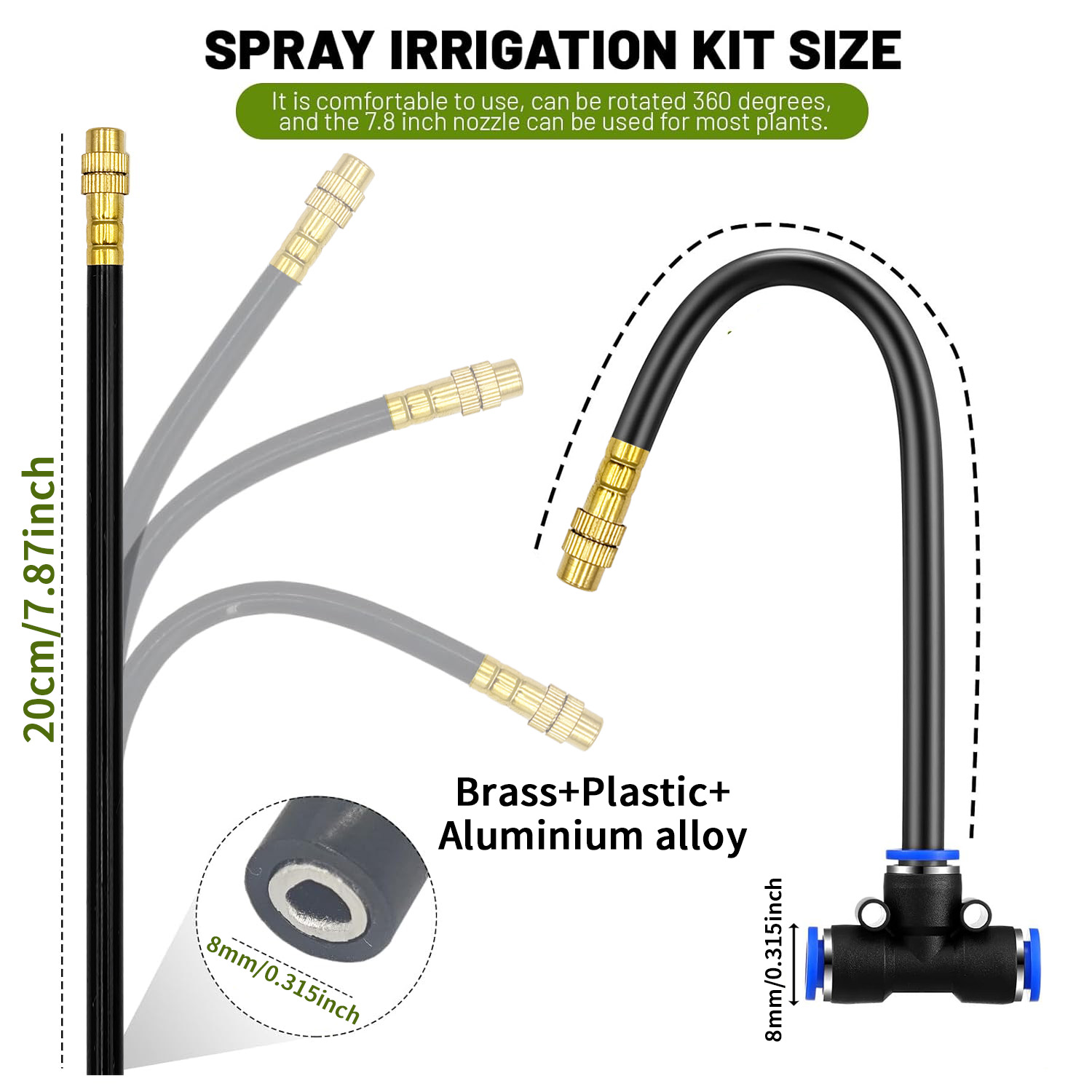 Garden 5/8mm PE Hose Sprayer K - Root Watering Spike review and price
