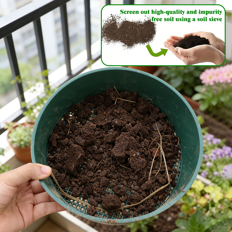 【Gardening Must-Have】21cm Heav - Garden Sieve Soil review and price