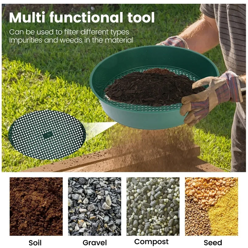 【Gardening Must-Have】21cm Heav - Garden Sieve Soil review and price