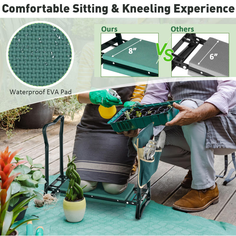 Garden Kneeler And Seat, Folda - Gardening Tools For Seniors review and price