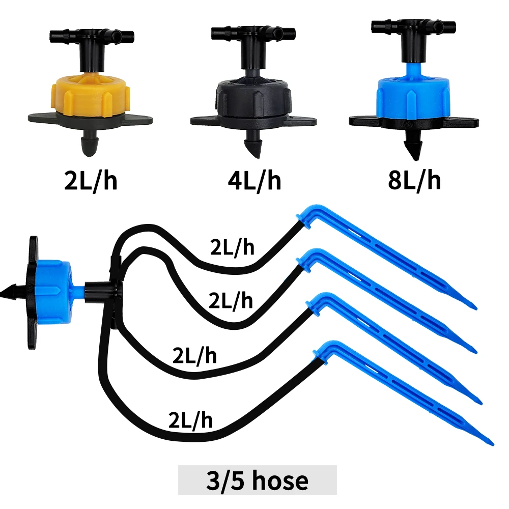 100-10M 4/2-Way 8L Drip Arrow  - Root Watering Spike review and price