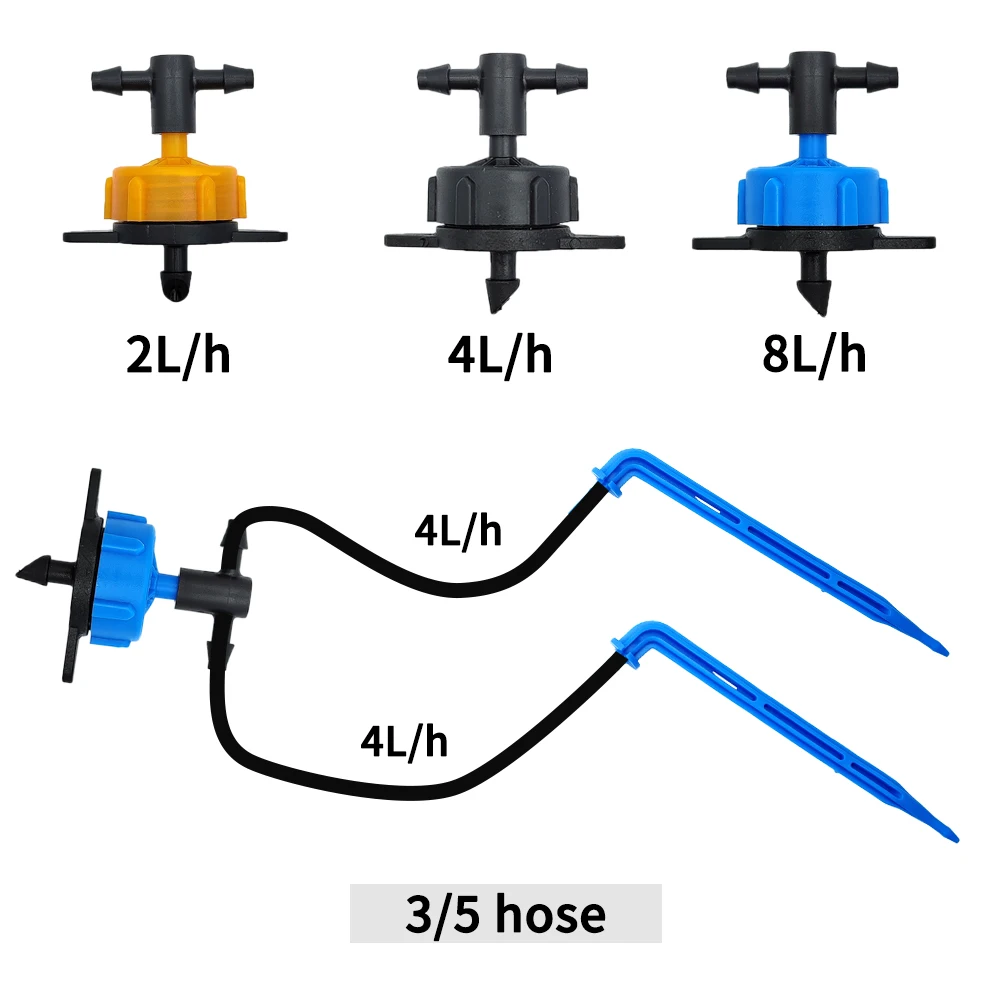 100-10M 4/2-Way 8L Drip Arrow  - Root Watering Spike review and price