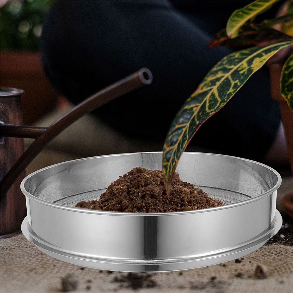 Stainless Steel Mesh Sieve Rou - Garden Sieve Soil review and price