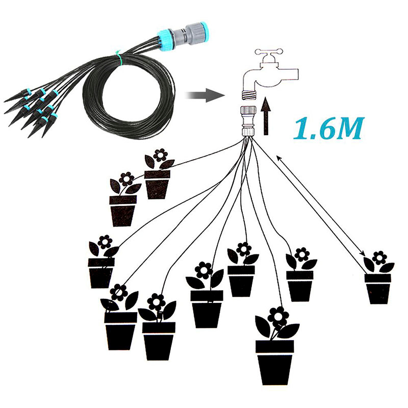 10Pcs Drip Irrigation Kit Plan - Root Watering Spike review and price