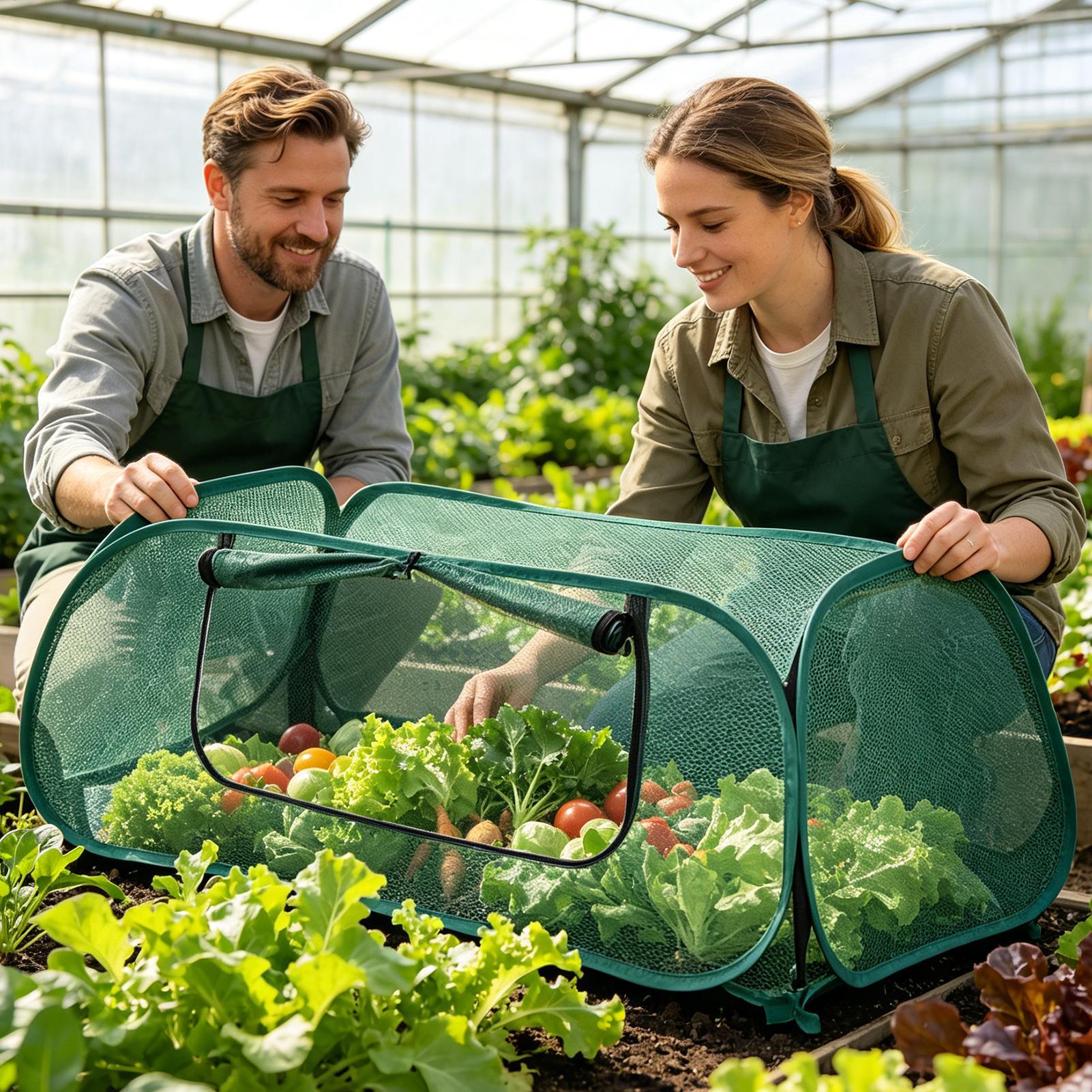 Popup Garden Mesh Plant Cover  - Outdoor Planting Bag review and price