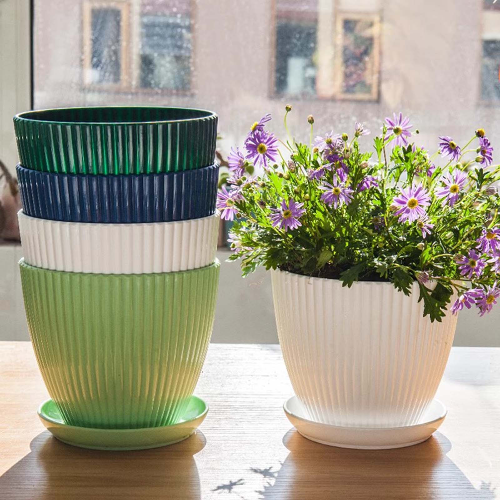 Vertical Striped Thickened Pla - Vertical Wall Planter review and price