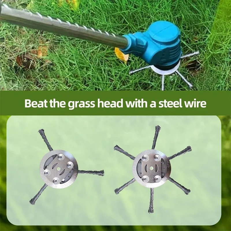 6 Inch Steel Wire Weed Brush T - Gardening Tools To Remove Weeds review and price