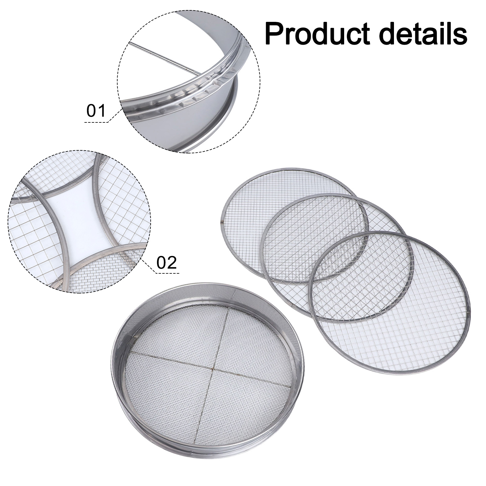 4 In Garden Sieve With 4 Inter - Garden Sieve Soil review and price