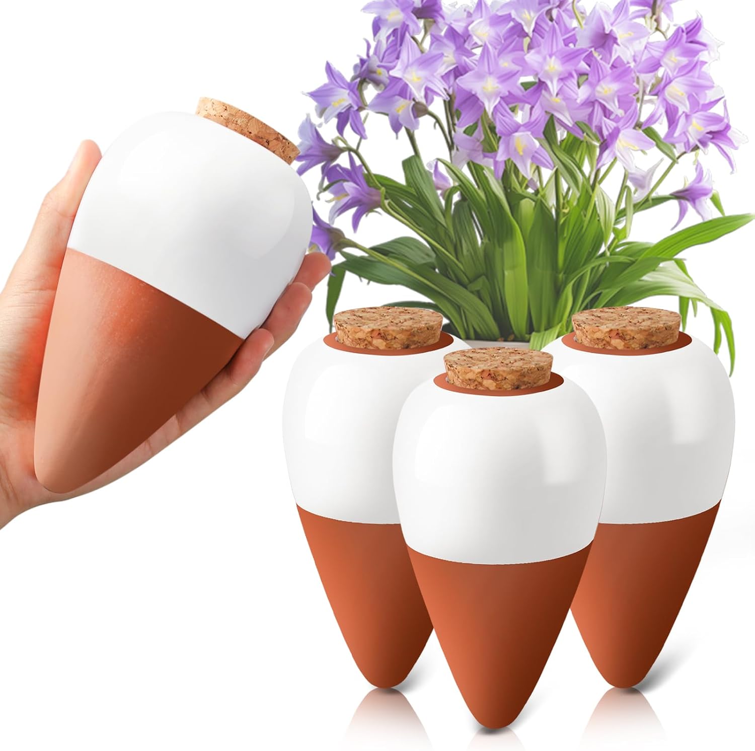 Terracotta Watering Spikes,Sel - Root Watering Spike review and price