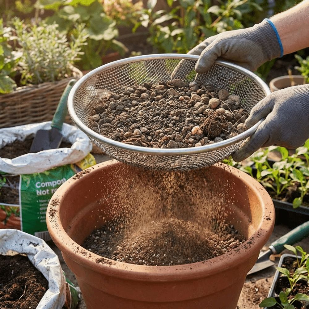 4/6/8 MM Garden Soil Sifter Ro - Garden Sieve Soil review and price