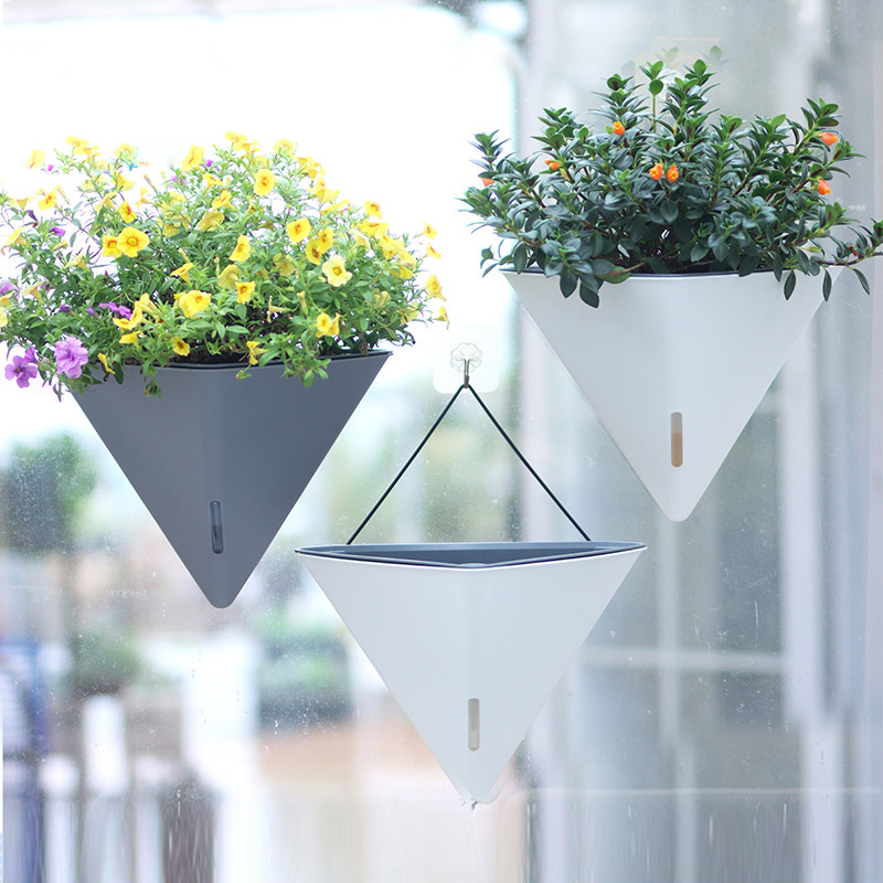 Fashion Triangular Wall Mounte - Vertical Wall Planter review and price