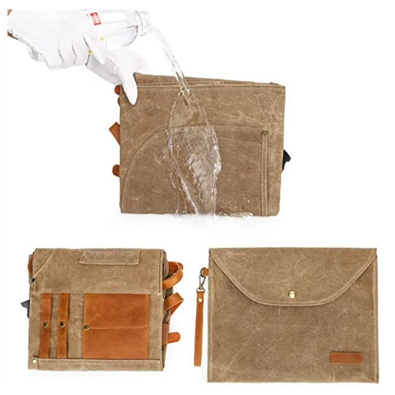 Men Canvas Apron Multifunction - Gardening Tools Logo review and price