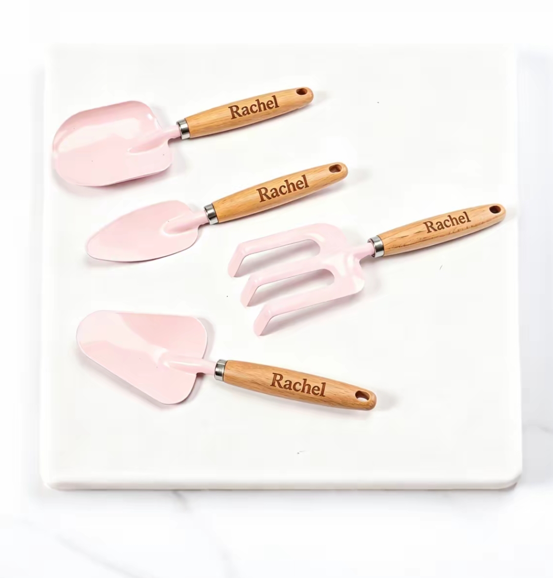 Personalized Name Mini Wooden  - Gardening Tools Names review and price