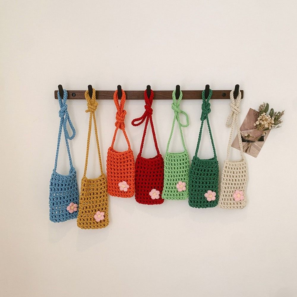 Sweet Flower Weaving Crossbody - Outdoor Planting Bag review and price