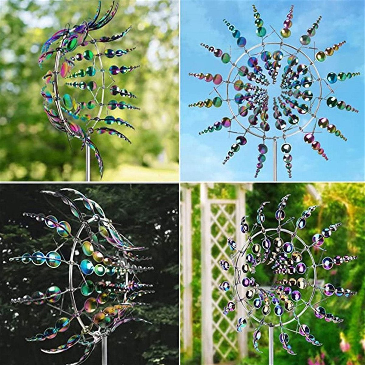 KSOL Magical Metal Wind Spinne - Gardening Hand Tools B&Q review and price