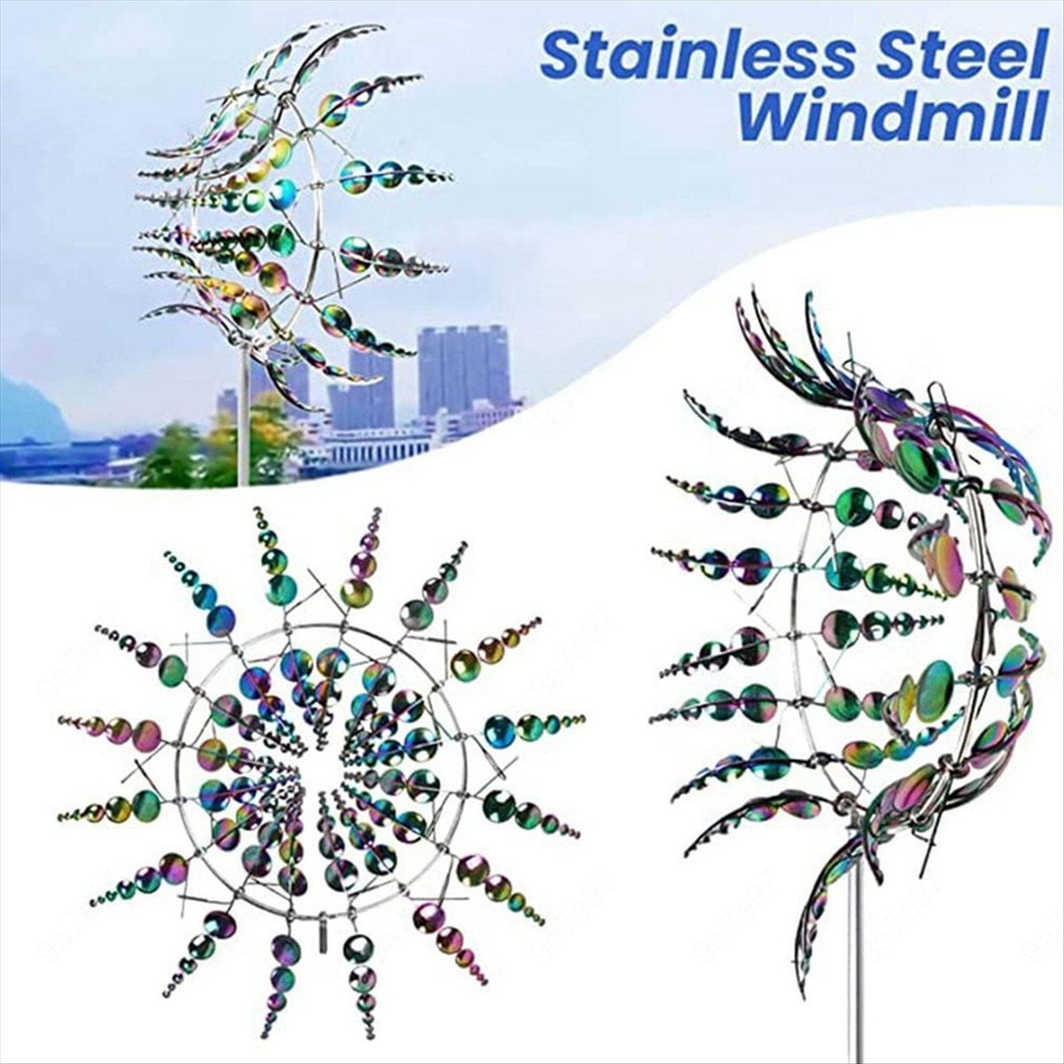 KSOL Magical Metal Wind Spinne - Gardening Hand Tools B&Q review and price