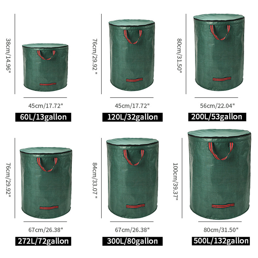 60-500L PP Garden Yard Waste B - Outdoor Planting Bag review and price