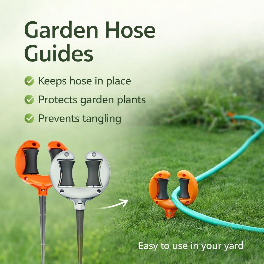 Garden Hose Guide Stake with R - Gardening Tools Range review and price
