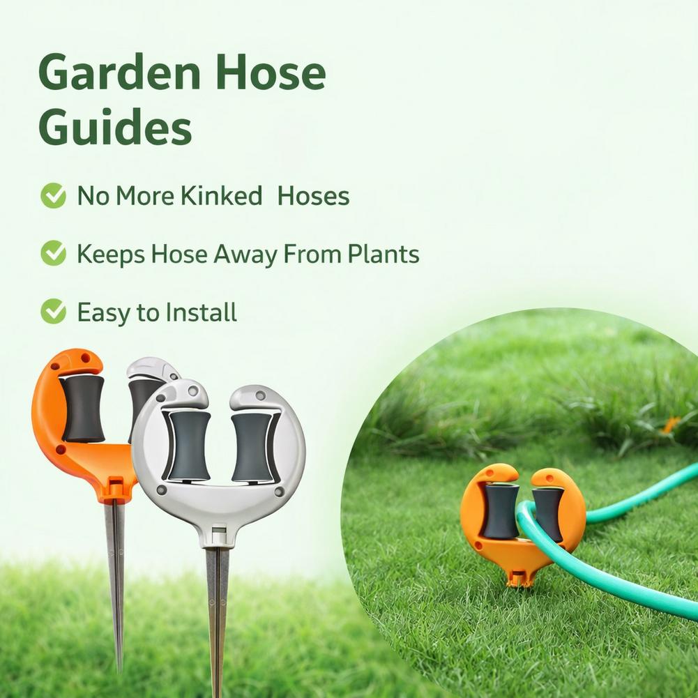 Garden Hose Guide Stake with R - Gardening Tools Range review and price