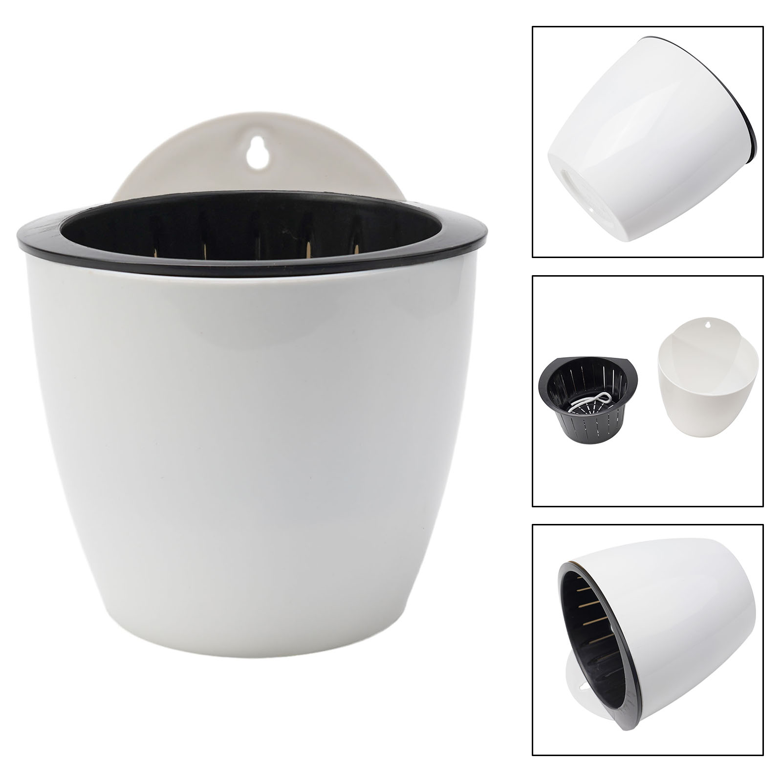 1X Wall-Mounted Flower Pot Aut - Vertical Wall Planter review and price
