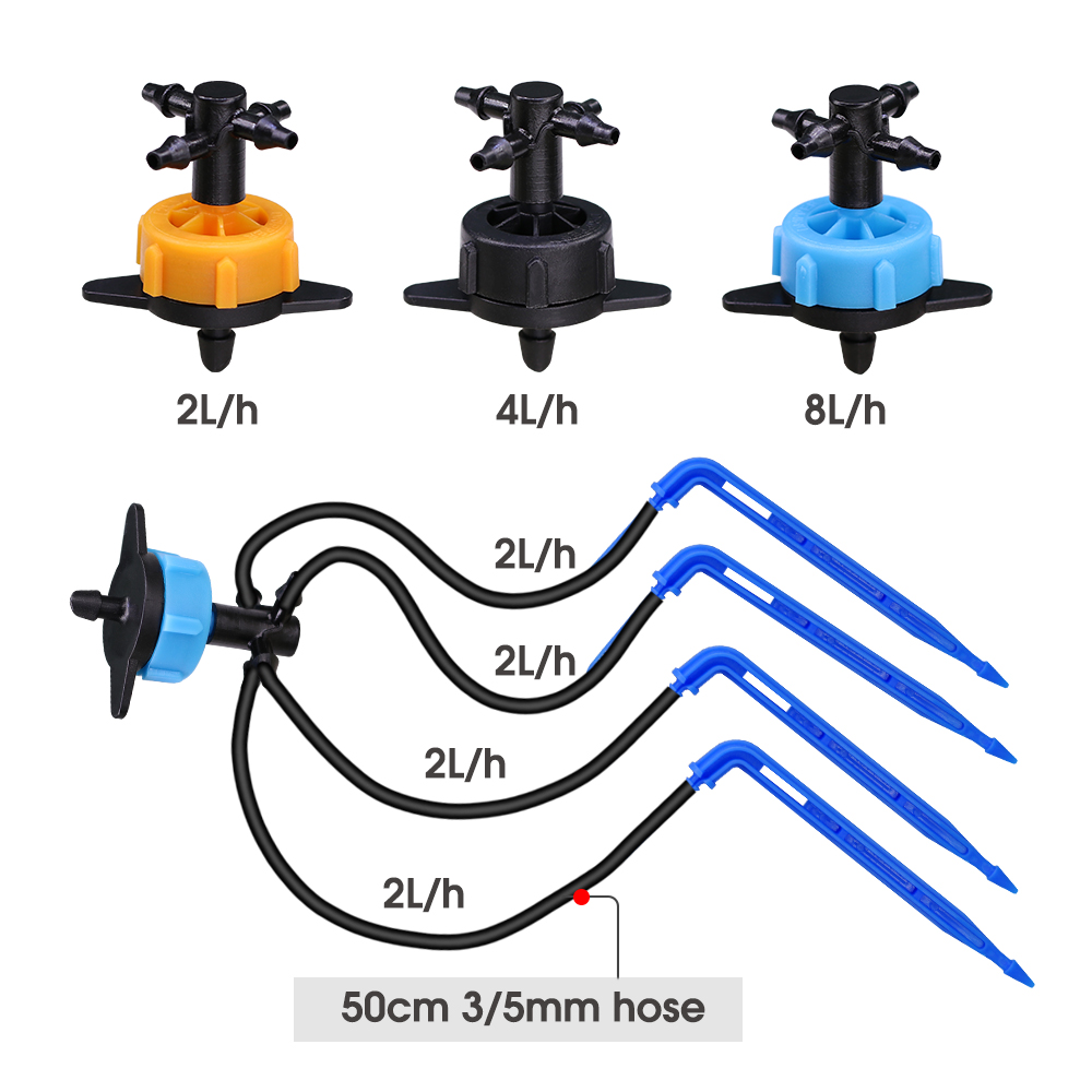 10Set 2/4/8L/H Bend Arrow Drip - Root Watering Spike review and price