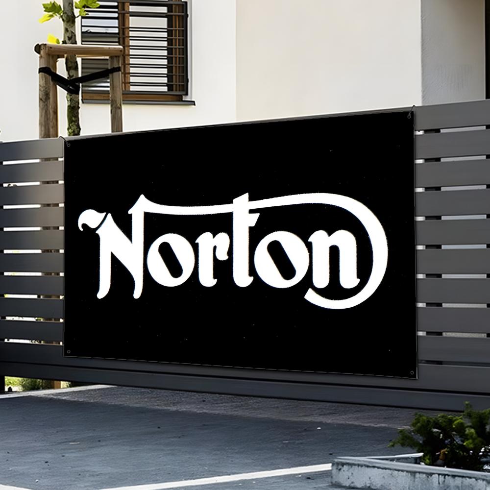 N-Nortons Tool MOTO Logo Flags - Gardening Tools Logo review and price