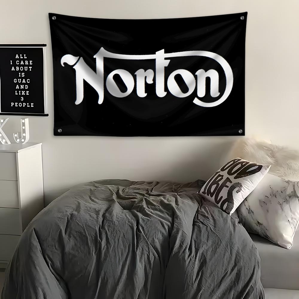 N-Nortons Tool MOTO Logo Flags - Gardening Tools Logo review and price