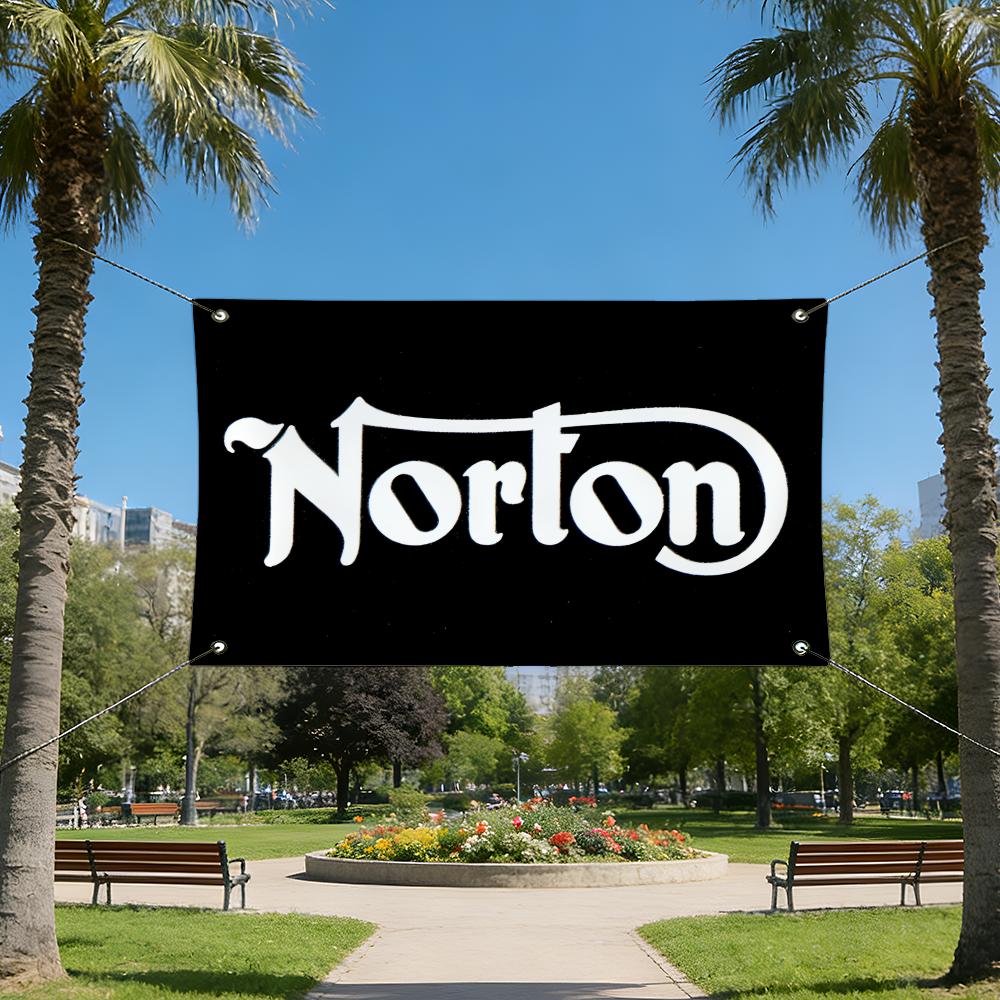 N-Nortons Tool MOTO Logo Flags - Gardening Tools Logo review and price