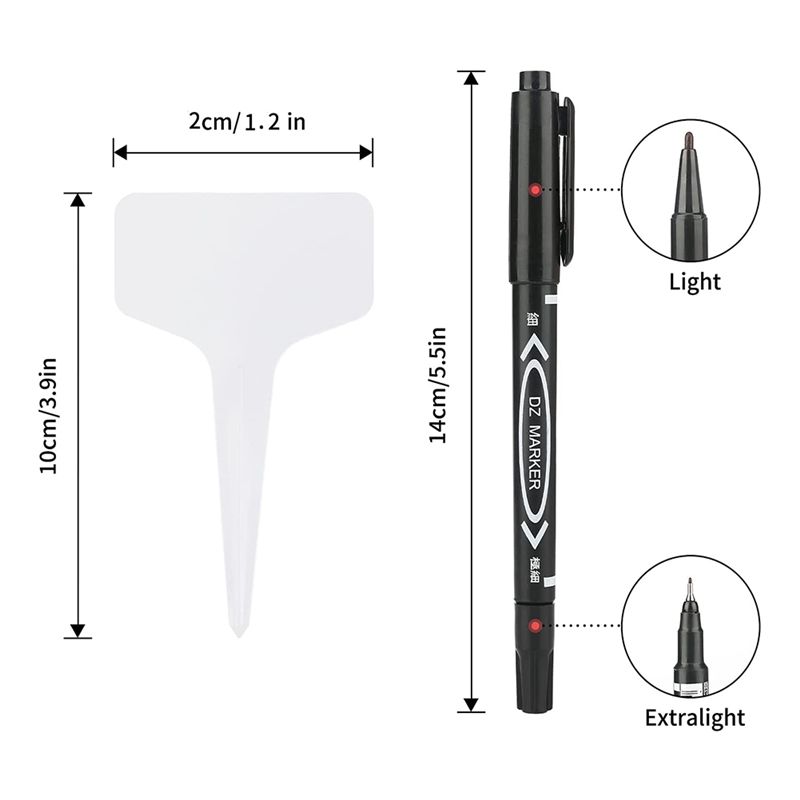 RANA Plant Labels 300Pcs 4 Inc - Gardening Tools Names review and price
