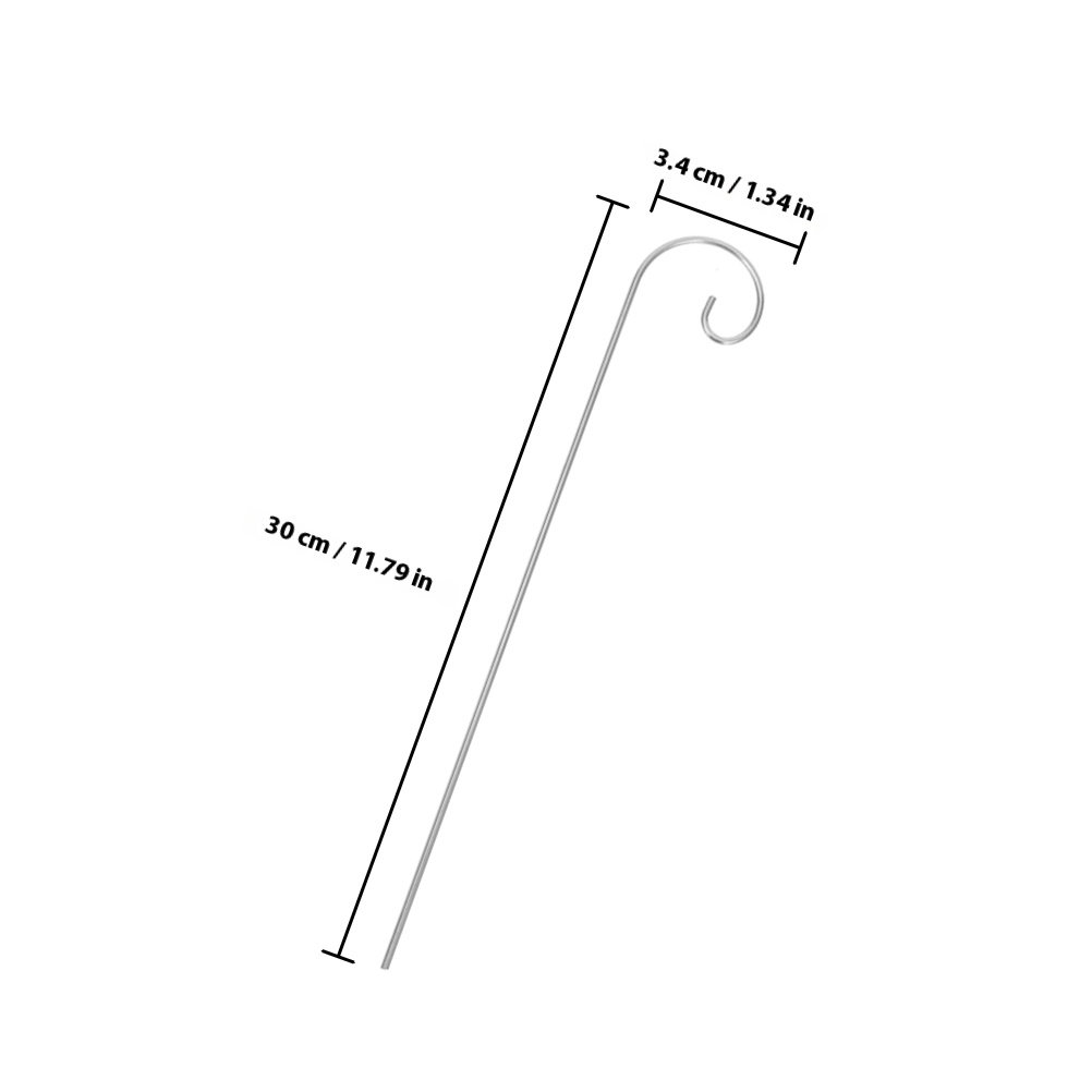 20Pcs Heavy Duty Shepherd Hook - Garden Label Marker review and price