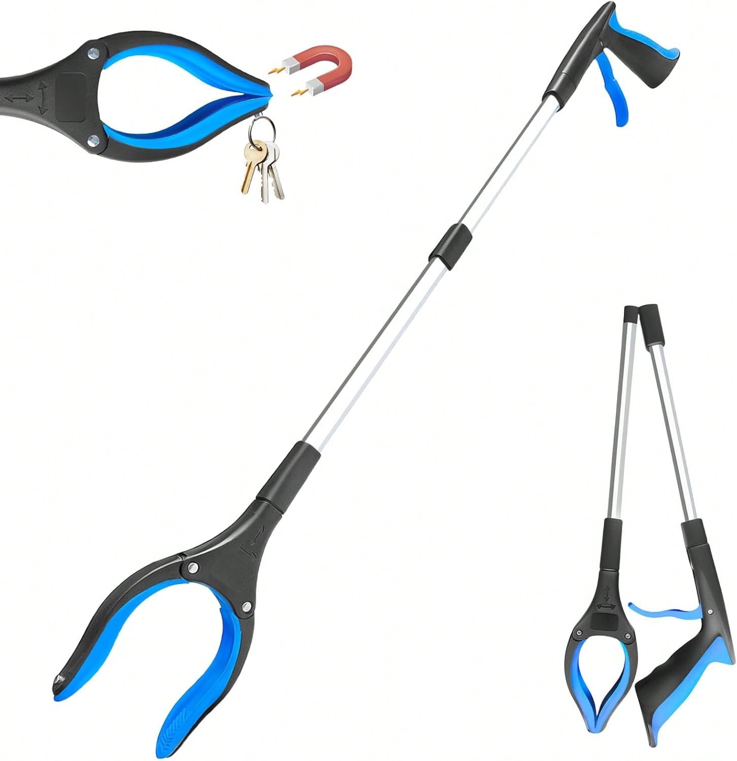 Foldable Grabber Reacher Tool  - Gardening Tools For Seniors review and price