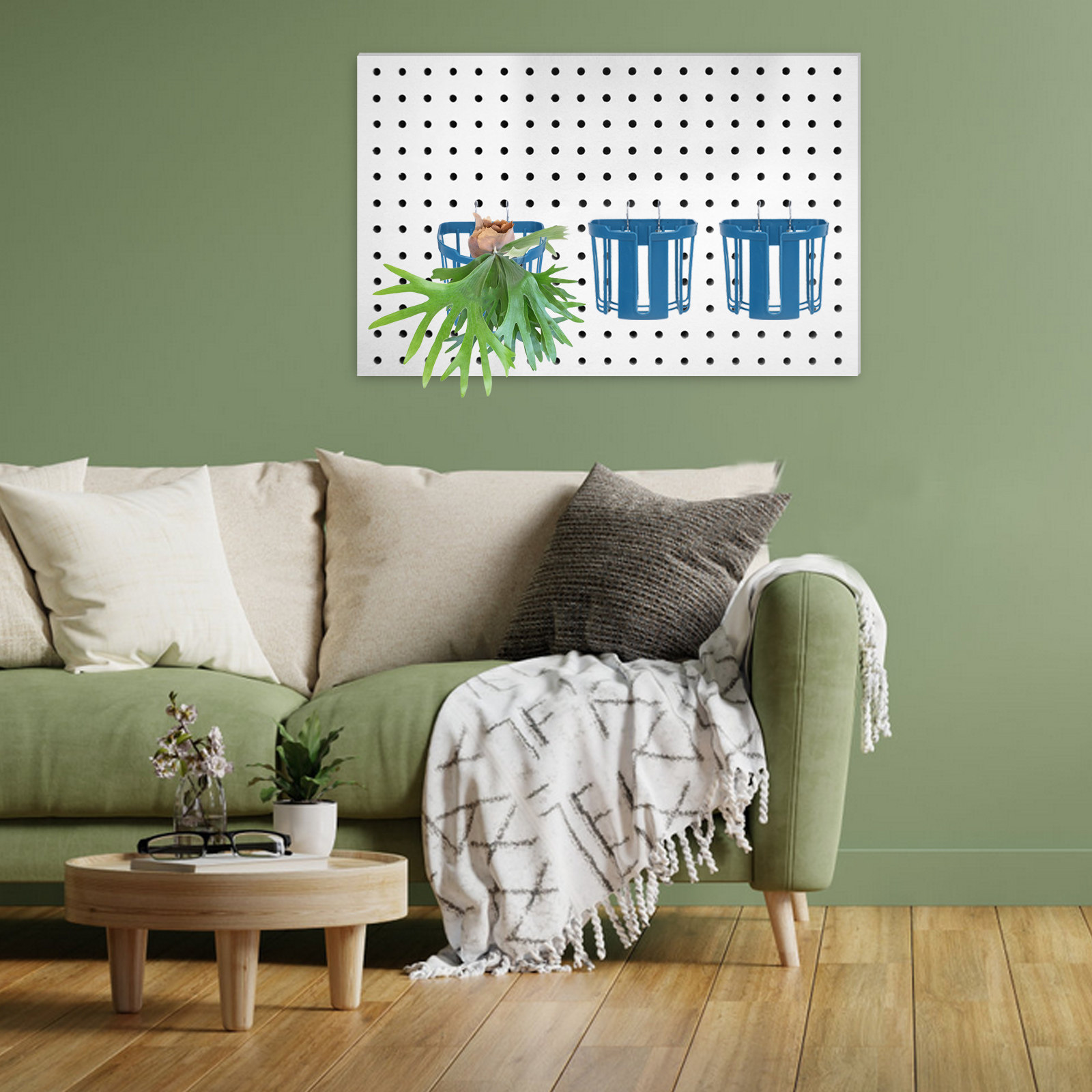 4Pcs Wall Mounted Staghorn Fer - Vertical Wall Planter review and price