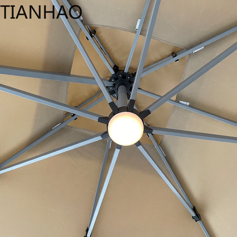 Large cantilevered parasol 3 * - Gardening Tools Logo review and price